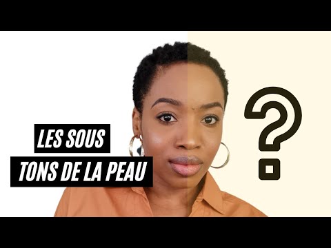 Vidéo: Tableau Des Sous-tons De La Peau: Chaud, Froid, Neutre, Rose, Jaune Et Plus