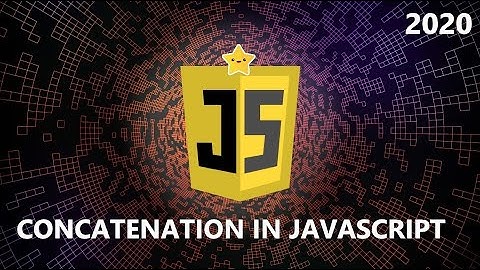 Concatenation in JavaScript