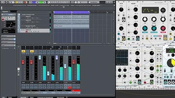 VCV Rack 0.6 + Bridge + LoopBe + Cubase