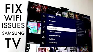how to fix samsung tv not connecting to wifi
