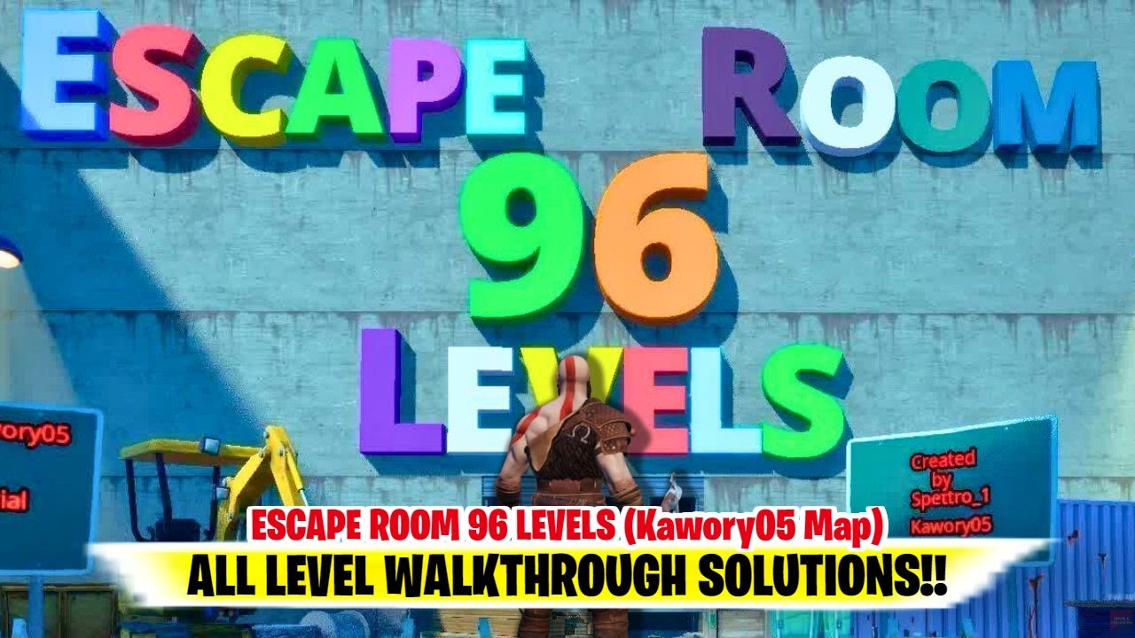 Escape Room 96 levels 2024-7159-2152, de kawory05 — Fortnite