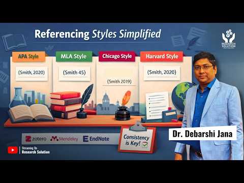 Research Paper Referencing Made Easy 📚 | APA, MLA, Harvard & Chicago Styles Explained Simply