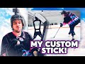 I built the perfect custom hockey stick