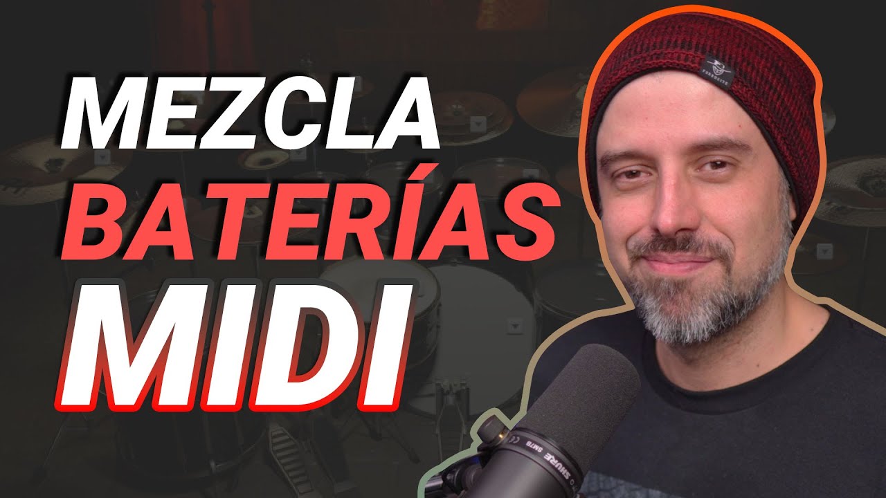 Mezcla de Baterías MIDI | Cómo limpiar Frecuencias 🥁