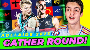 2023 AFL GATHER ROUND IS HERE! (9 GAMES - 1 STATE)