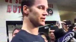 Pronger on facing Bruins