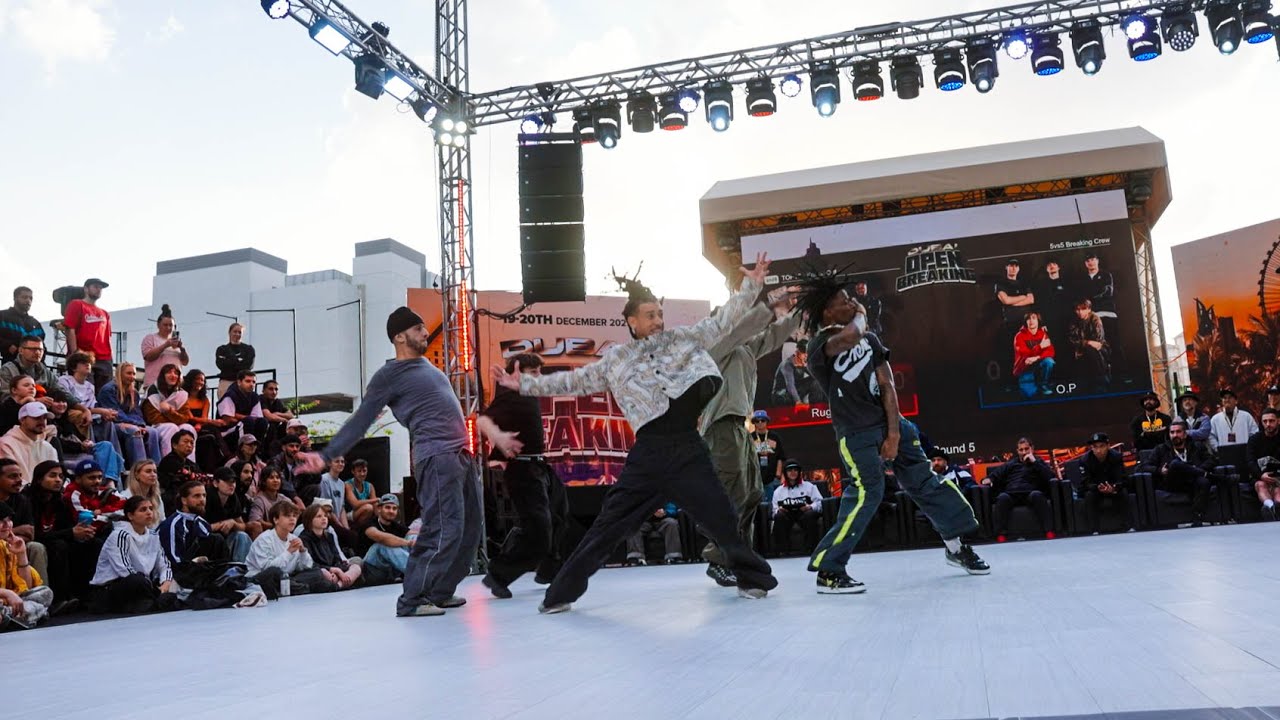 The Ruggeds vs O.P. [CREW TOP 16] / Dubai Open Breaking 2025