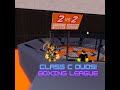 2v2 matches in CLASS C | Roblox Boxing League