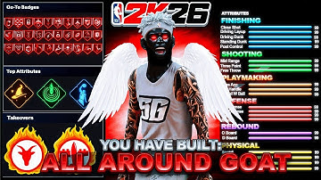 *NEW* BEST 2-WAY POINT GUARD BUILD in NBA 2K26! ALL AROUND BUILD! 15 LEGEND BADGES! best build 2k26