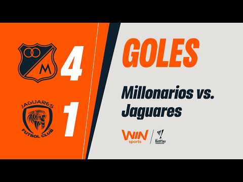 Millonarios vs. Jaguares (goals) | BetPlay Dimayor League 2026-2 | Matchday 15