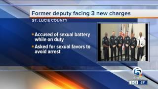 Former St. Lucie County Sheriff's deputy Evan Cramer faces new sexual battery charges