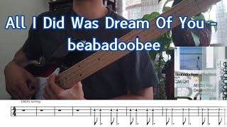 beabadoobee - All I Did Was Dream Of You (Bass Cover + TABS)