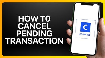 How To Cancel Pending Transaction On Coinbase Tutorial