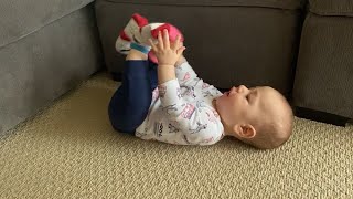 The Importance Of Baby Reaching Hands To Feet A Parenting Guide
