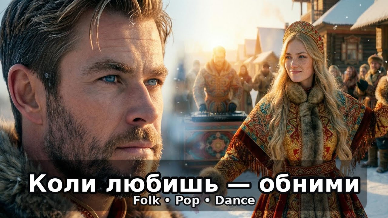 КОЛИ ЛЮБИШЬ — ОБНИМИ — современная народная песня (Клип)