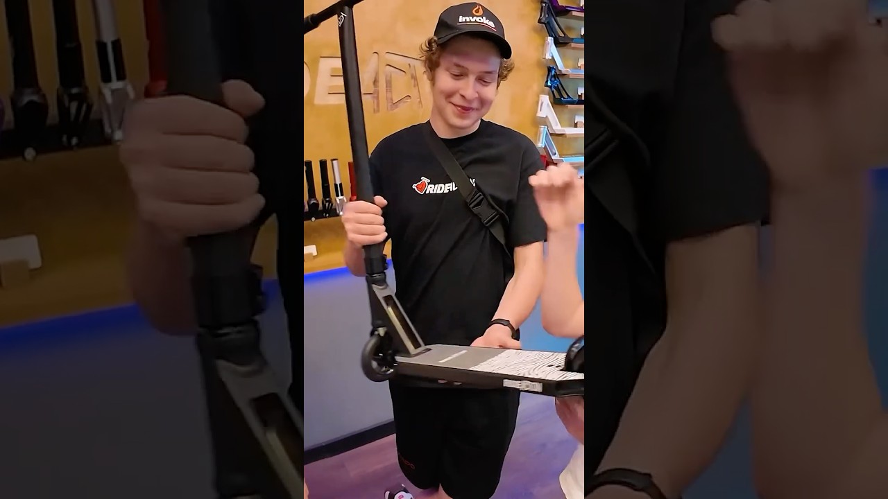 Коротко о нашем новом самокате 😂 