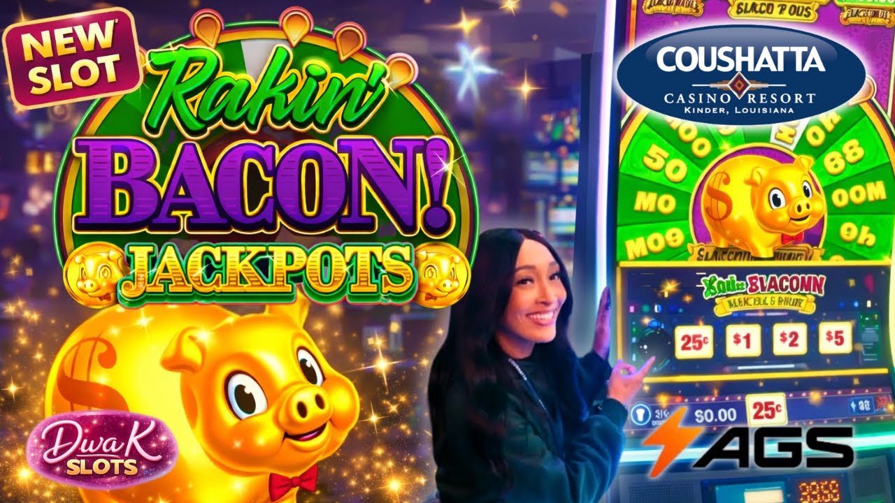 NEW SLOT ALERT 🚨 Rakin’ Bacon Brings Classic Energy! @PlayAGS 