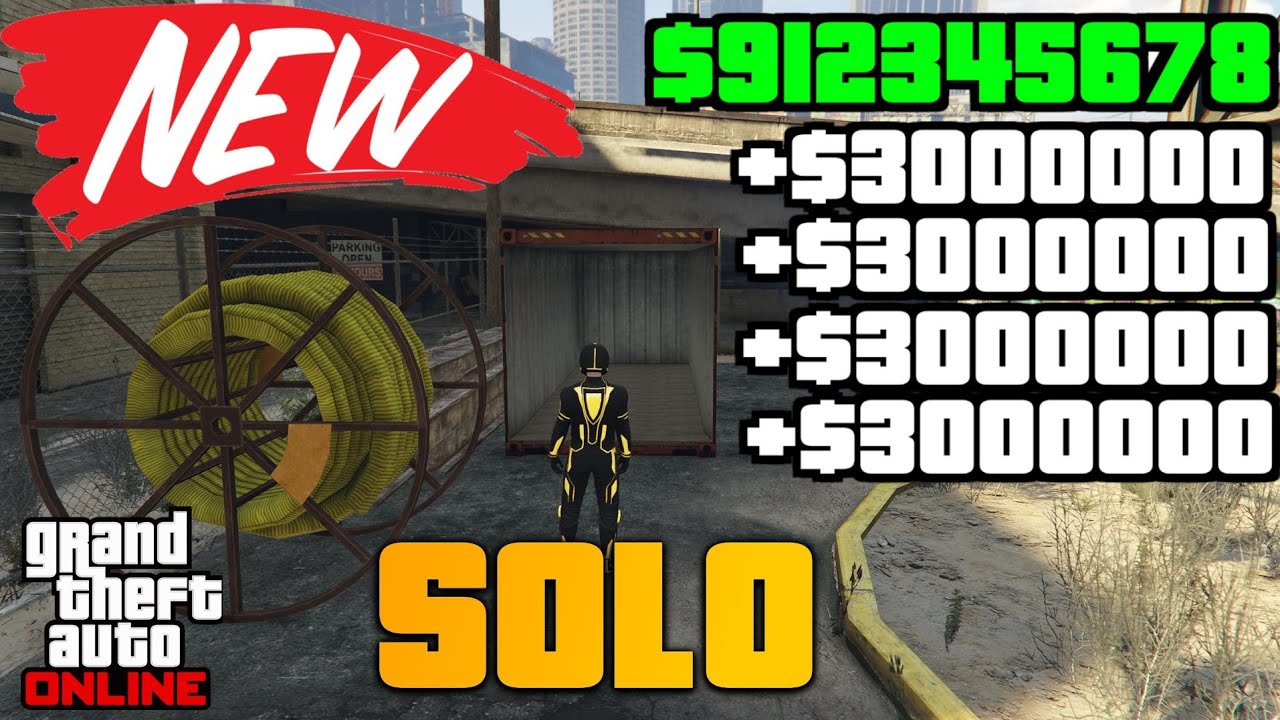 CÓDIGO DE DINHEIRO NO GTA 5💲 SAAAIU💲100 MILHÕES SOLO EM MINUTOS💲GLITCH  DE DINHEIRO GTA 5 ONLINE SOLO 