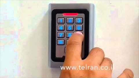 Access control KP+ proximity - k5 (560596) PROX TAG  programming