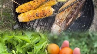 Backyard vibes! Grill, wander, repeat!