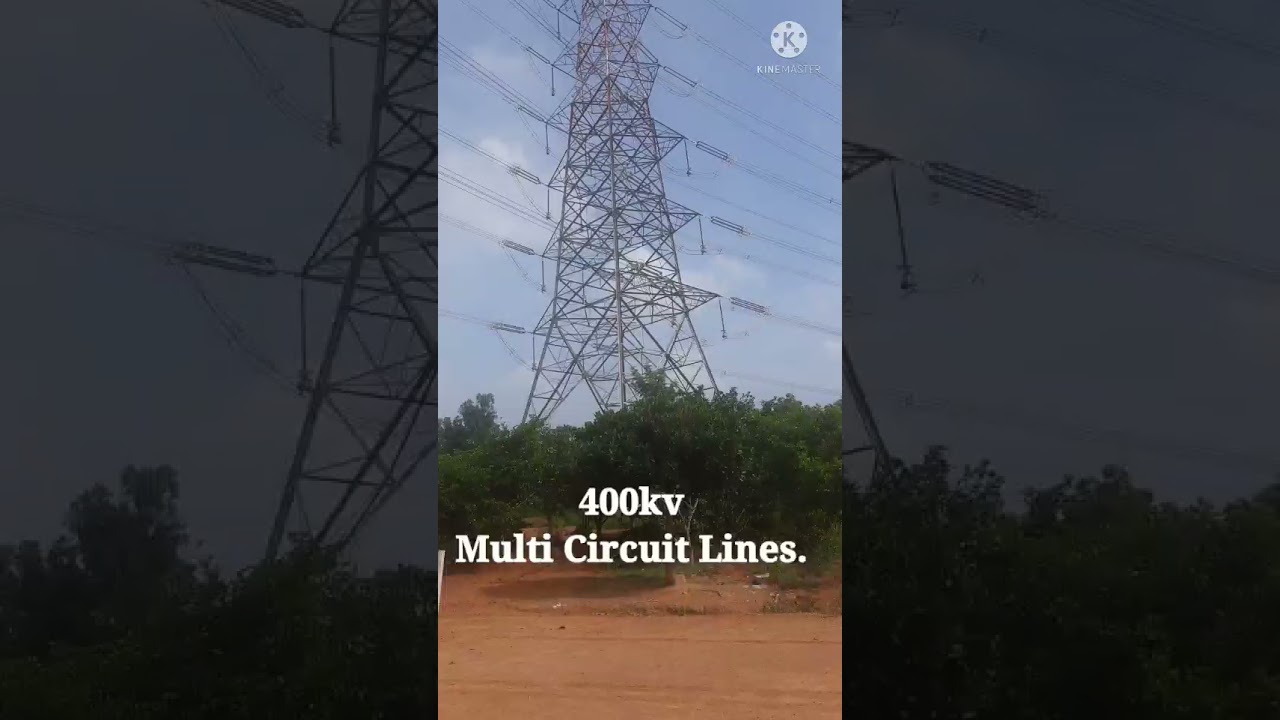 TLM Transmission Line Maintenance 400KV Multi Circuit Line. YouTube