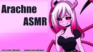 Arachne Monster Girl Helps You Relax Asmr Roleplay F4M Massage Tapping Ear Blowing 