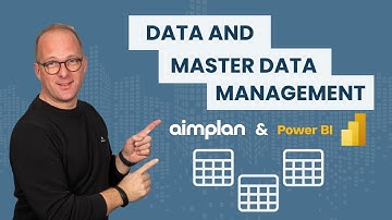 Data And Master Data Management in Power BI with Aimplan