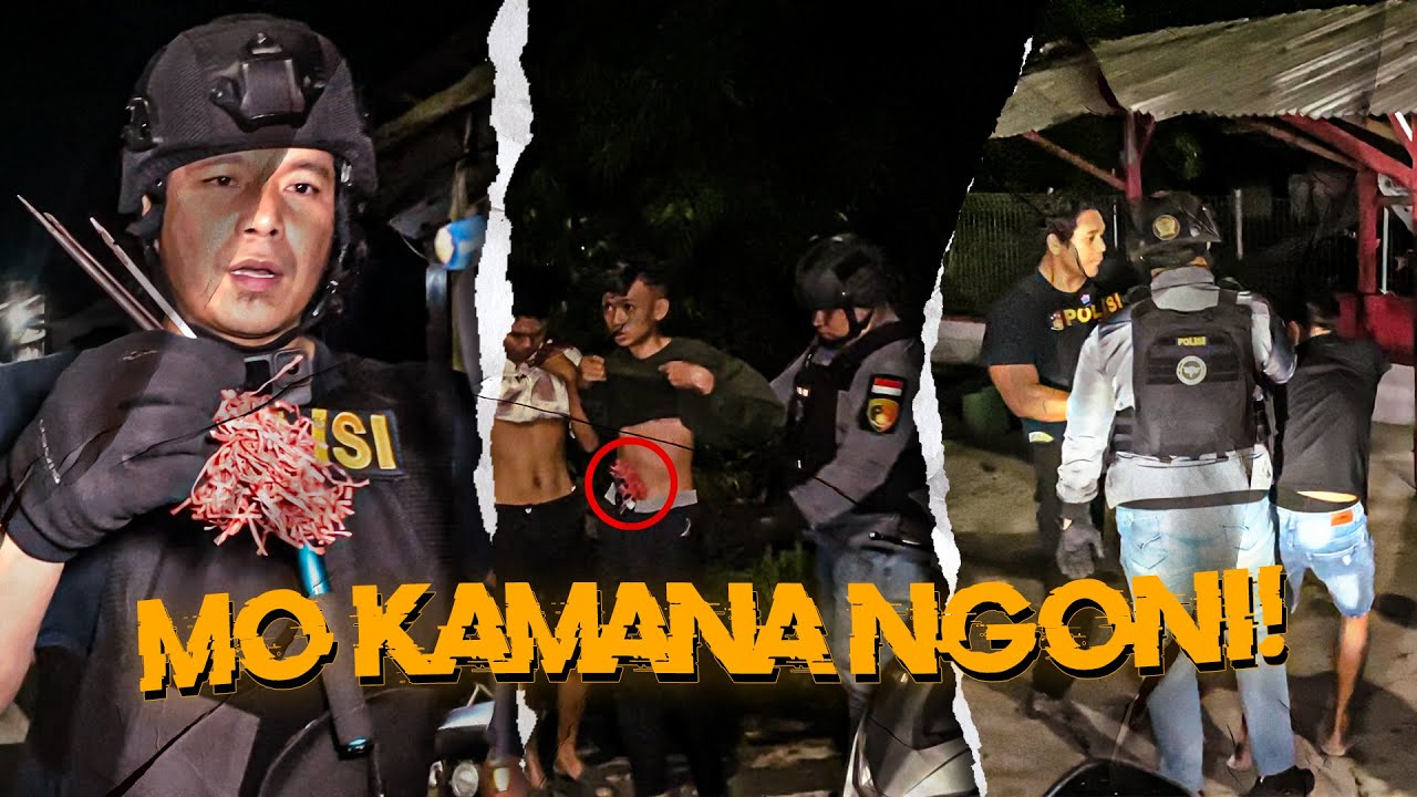 DRAMATIS! KELOMPOK P3NYER4NGAN MENGGUNAKAN P4NAH WAYER BERPAS-PASAN DIJALAN DENGAN TIM TARSIUS! 😱