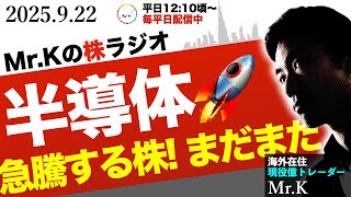 【半導体急騰】目を見張る半導体株の急上昇！センターはここか？！
