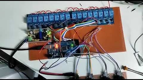 16 channel Relay control from Arduino Mega
