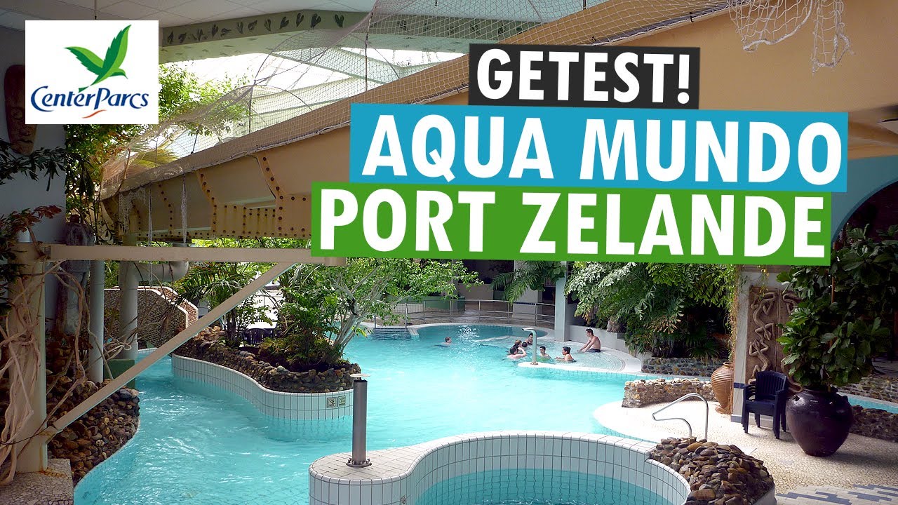 Verrassend VIDEO: Het Aqua Mundo zwembad van Center Parcs Port Zélande AO-59