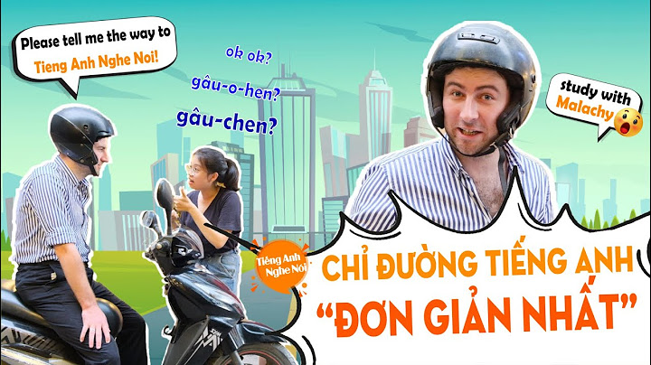 Hướng dẫn chỉ đường tiếng anh