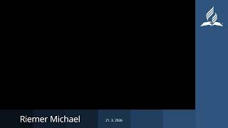 Riemer Michael -  21.3. 2026