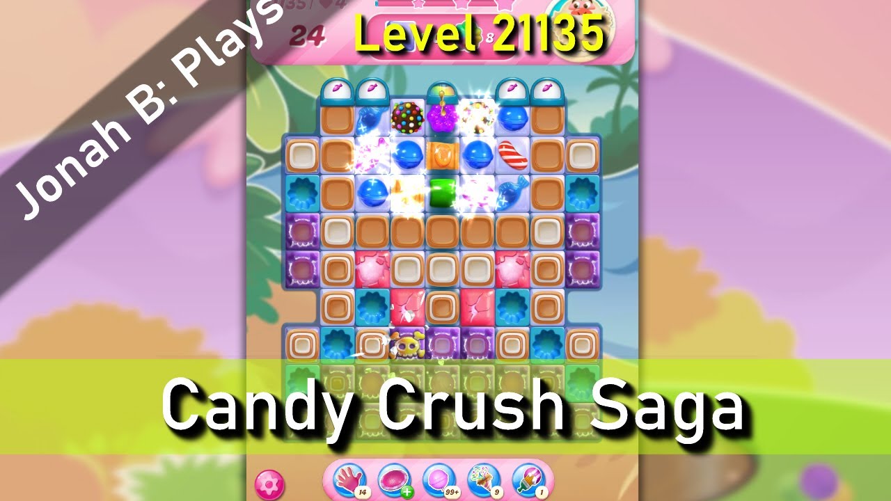 Candy Crush Saga Level 21135 - YouTube