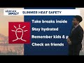 Staying hot and humid through the next few days