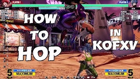 How to hop in KOF XV
