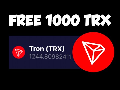 Claim Free 1000 TRX To Trust Wallet | Free Tron Coin