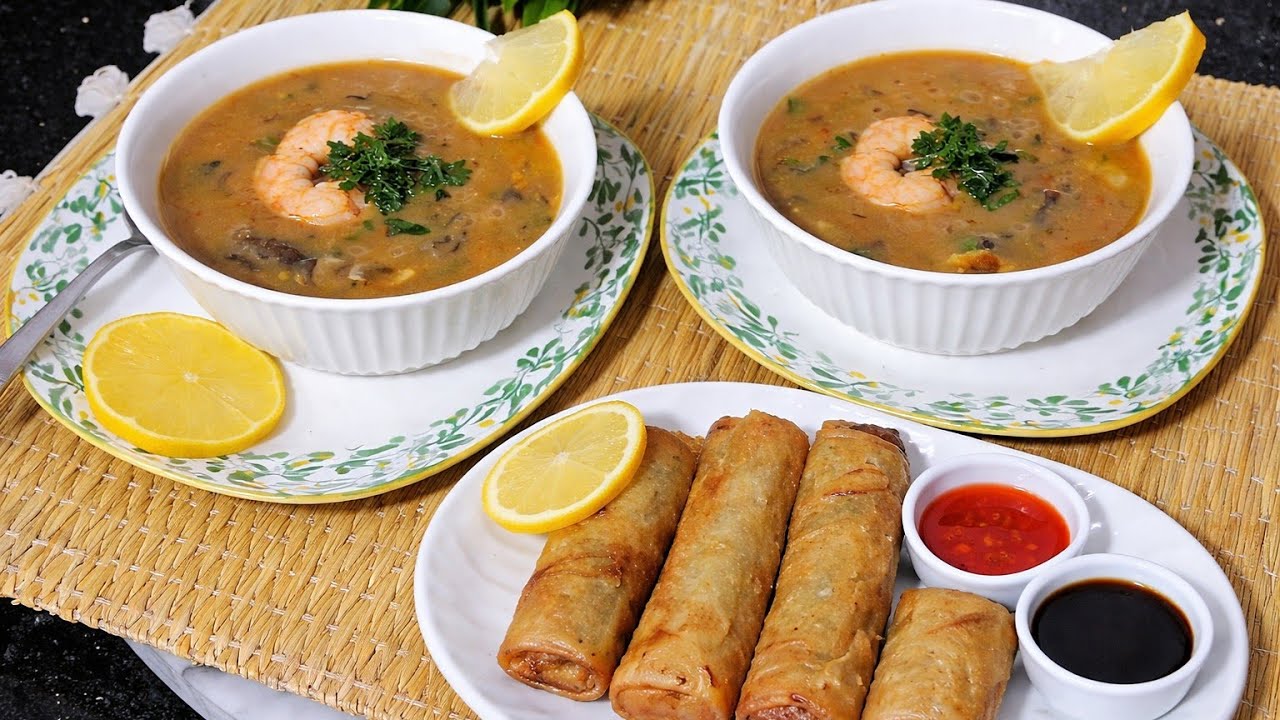 شوربة آسيوية سهلة وبسيطة… النكهة لي فيها إدمان