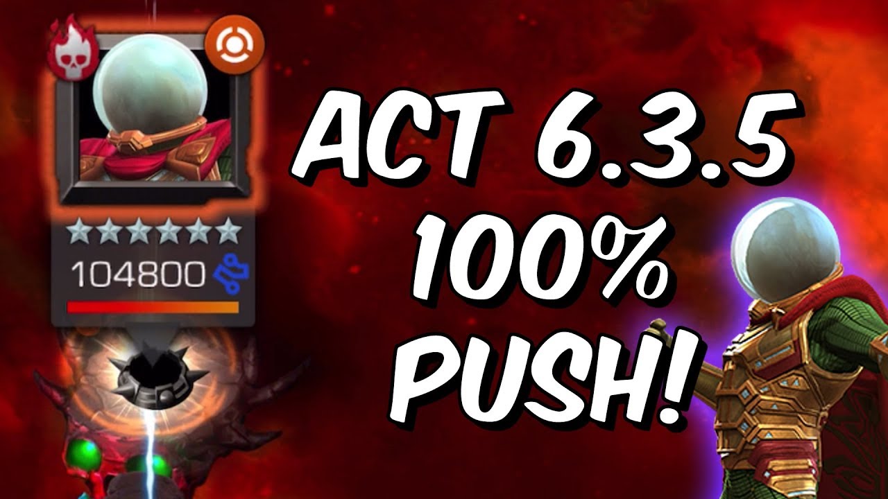 Act 6.3.5 100% Push! - Mysterio Boss Chapter The World For The People - Marvel Contest of Champions
