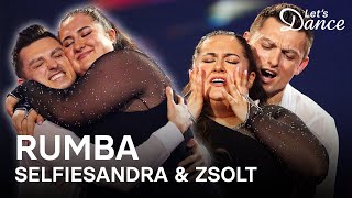 Thumbnail for SelfieSandra & Zsolt begeistern mit ihrer RUMBA 🤩 | Let's Dance 2025 💃