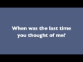 Don't You Remember - Adele (Lyrics)