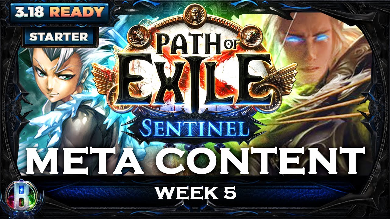PoE Sentinel 3.18 - Meta Skills and Items Week 5 - Path of Exile - PoE Builds