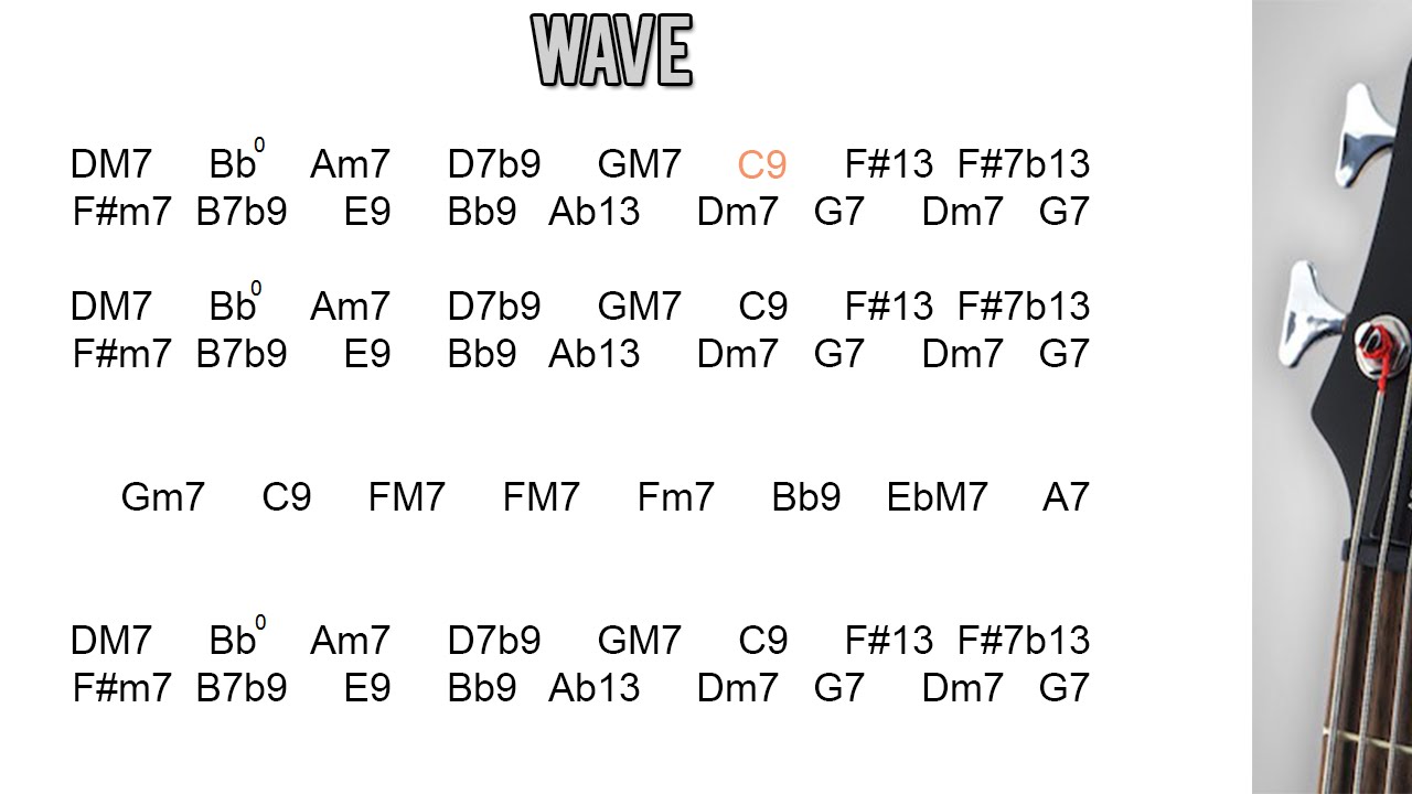 Wave (140 bpm) Backing Track - YouTube