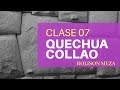 CLASES DE QUECHUA COLLAO 07 | COMPLETO