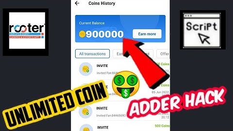 💥Rooter App coin Hack || ROOTER APP UNLIMITED COINS HACK TRICK | Unlimited refer bypass script hack