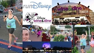 Inaugural rundisney wine and dine 10k! | kyleandcourt walt disney
world vacation