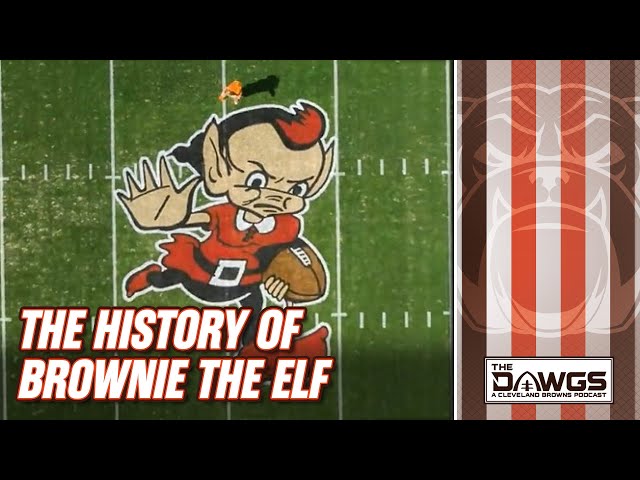 cleveland browns brownie the elf logo