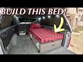 Truck camper buiild part 1 how to build the bed platform  start to finish