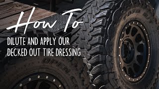 How To Properly Dress Your Tires | Shine Supply's DECKED OUT Tire Dressing screenshot 3