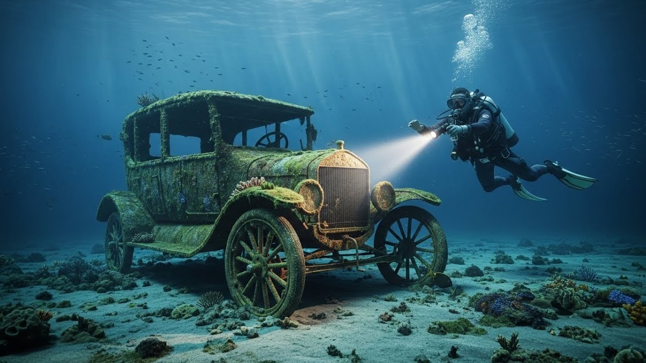 ASMR | Deep Sea Car Recovery & Restoration – 1918 Ford Model T